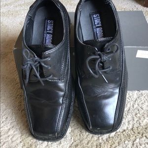 Stacy Adams Black dress shoes for Boys